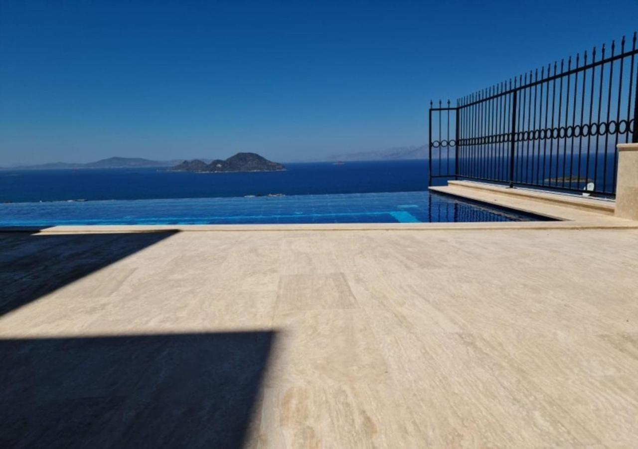 Bodrum Eason Villa & House 350M2 Full Sea View With Private Infinity Pool Luaran gambar