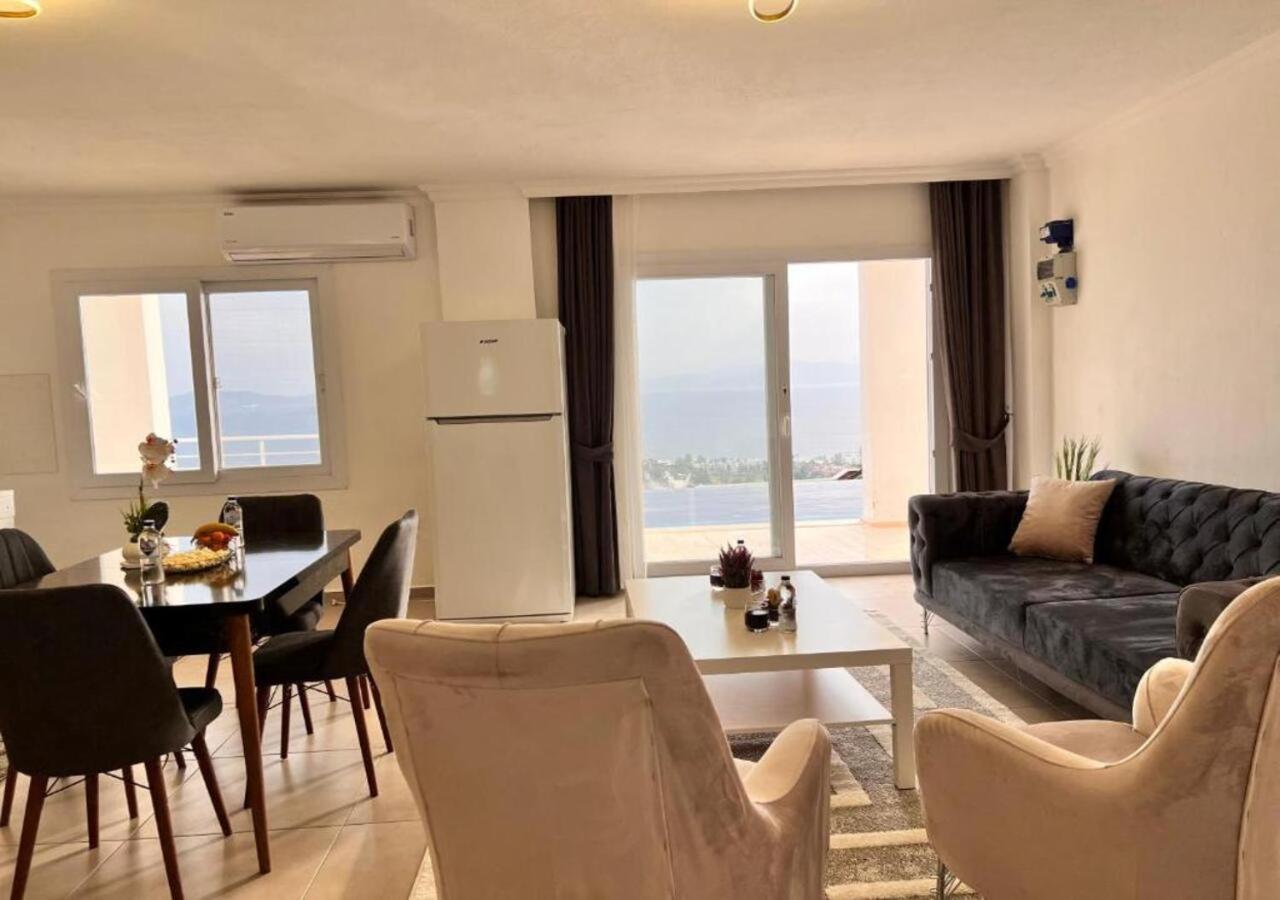 Bodrum Eason Villa & House 350M2 Full Sea View With Private Infinity Pool Luaran gambar