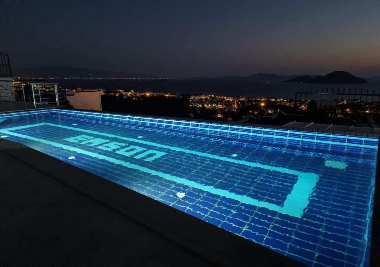Bodrum Eason Villa & House 350M2 Full Sea View With Private Infinity Pool Luaran gambar