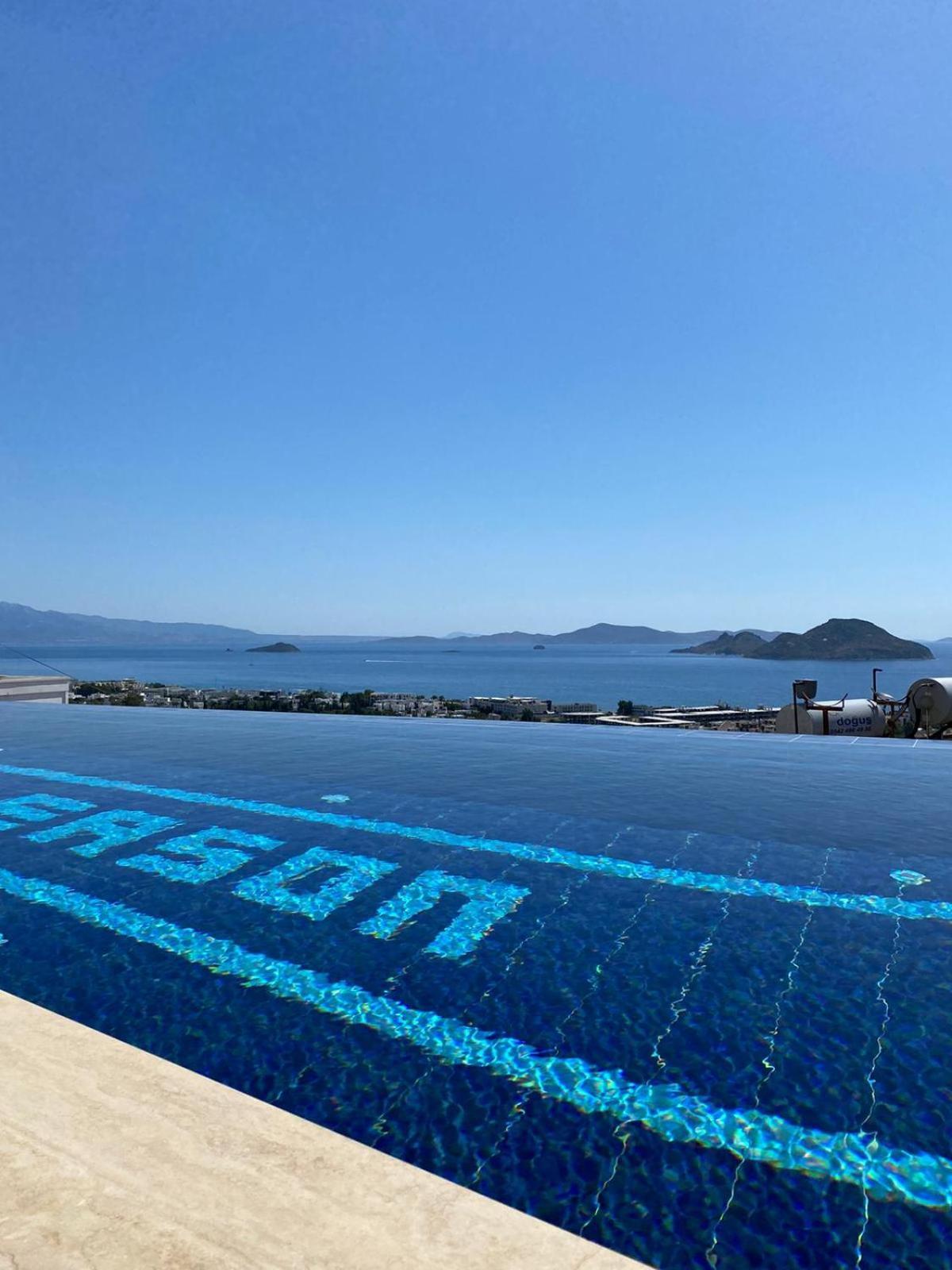 Bodrum Eason Villa & House 350M2 Full Sea View With Private Infinity Pool Luaran gambar