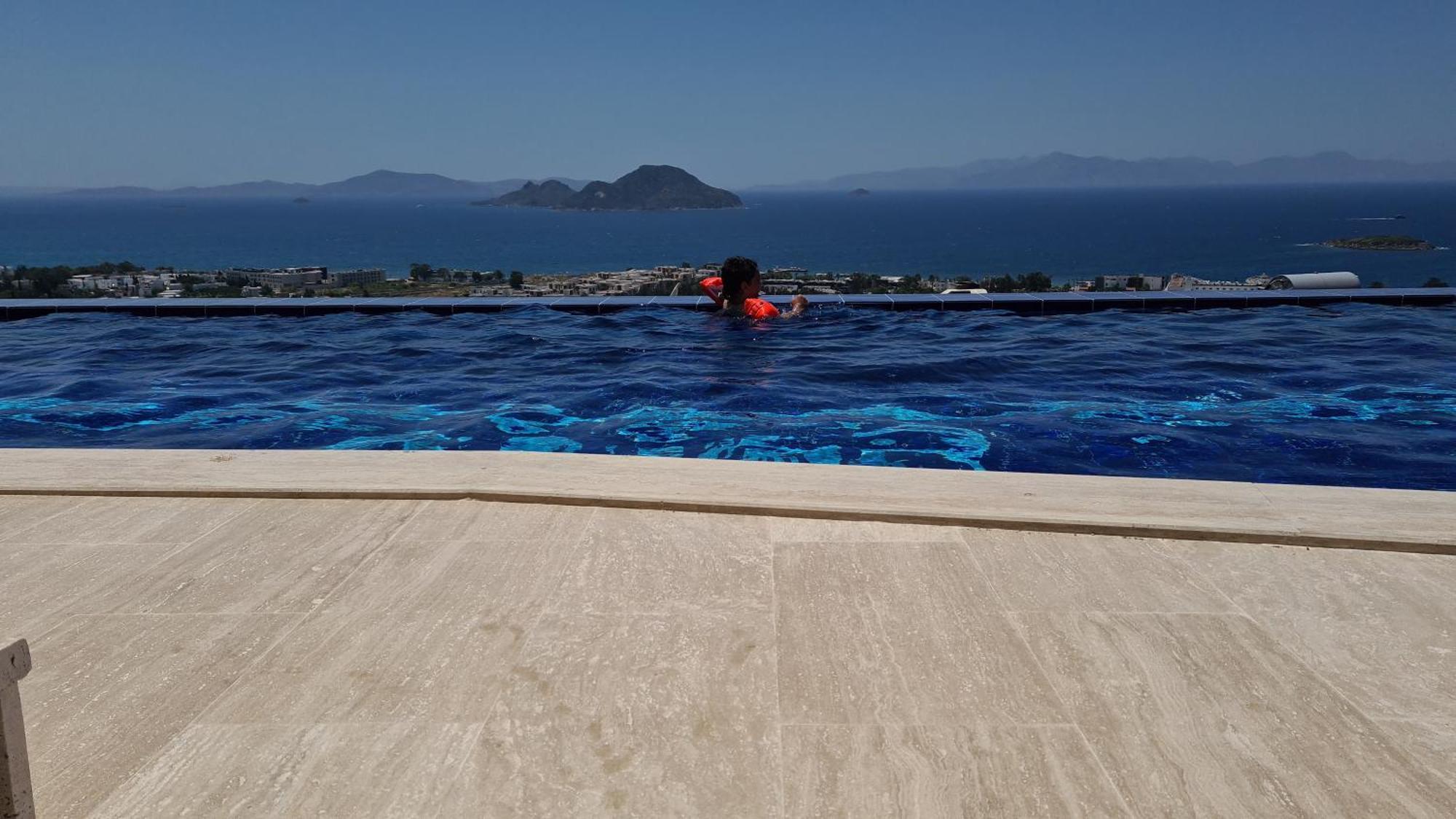Bodrum Eason Villa & House 350M2 Full Sea View With Private Infinity Pool Luaran gambar