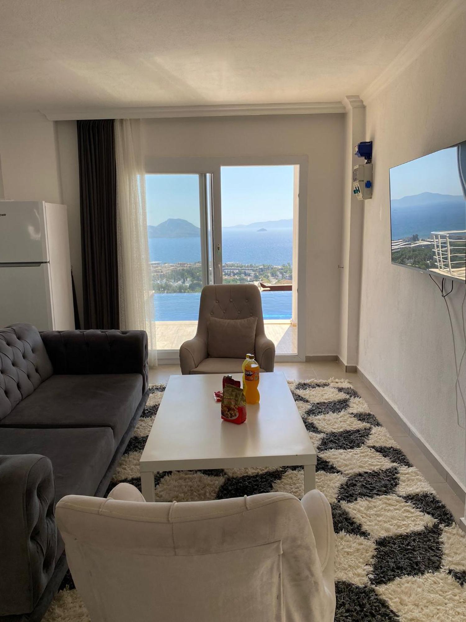 Bodrum Eason Villa & House 350M2 Full Sea View With Private Infinity Pool Luaran gambar