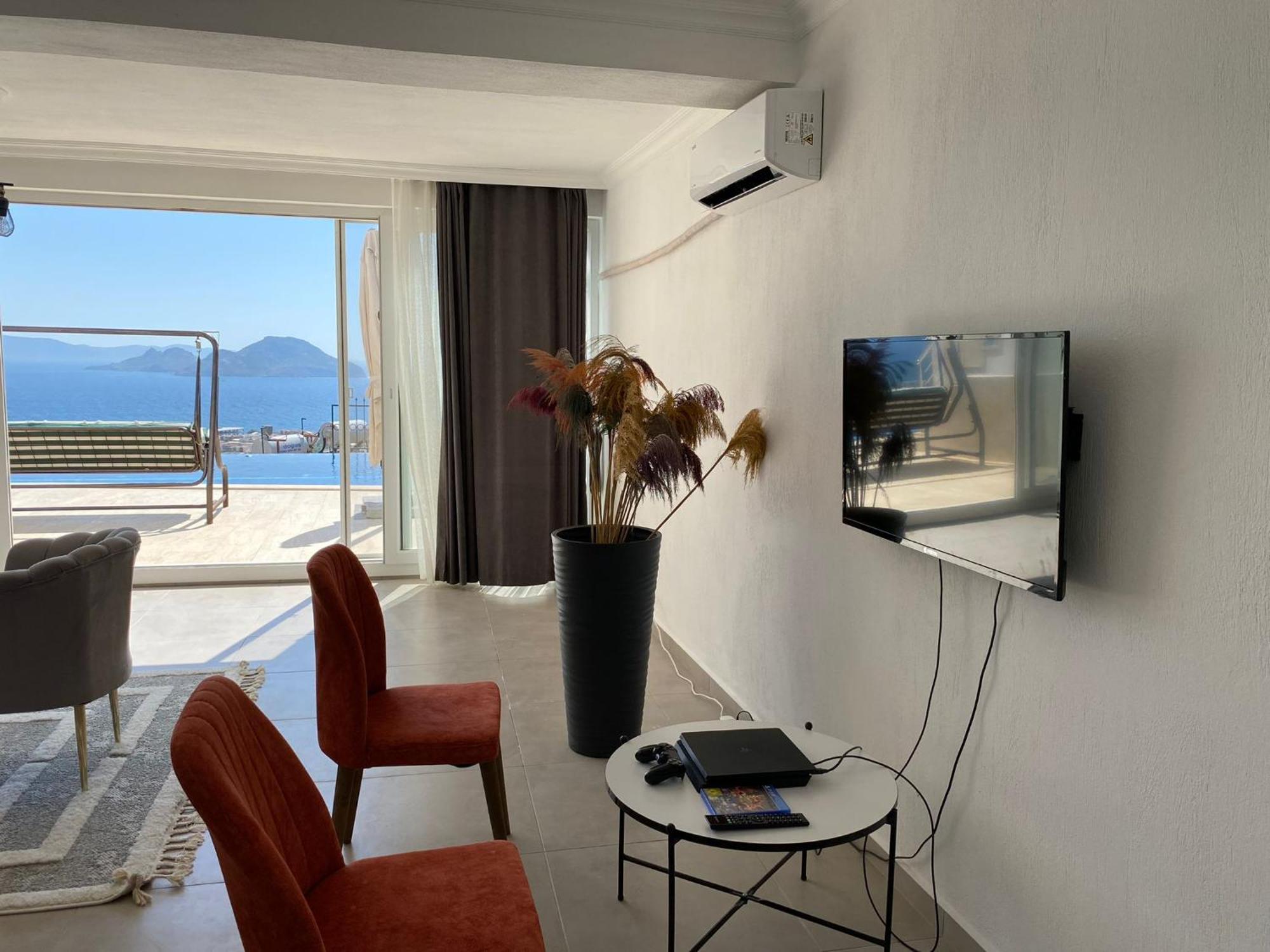 Bodrum Eason Villa & House 350M2 Full Sea View With Private Infinity Pool Luaran gambar